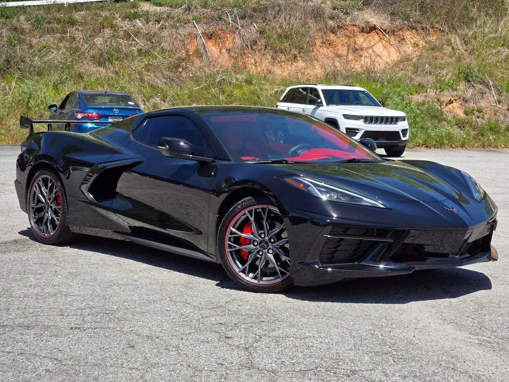 2023 Black Chevrolet Corvette Stingray RWD Convertible