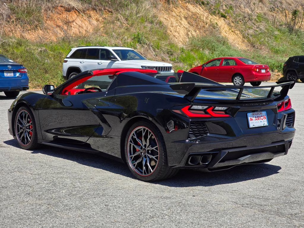 2023 Black Chevrolet Corvette Stingray RWD Convertible