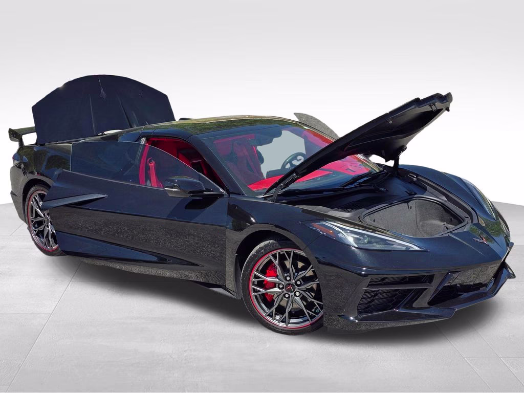 2023 Black Chevrolet Corvette Stingray RWD Convertible