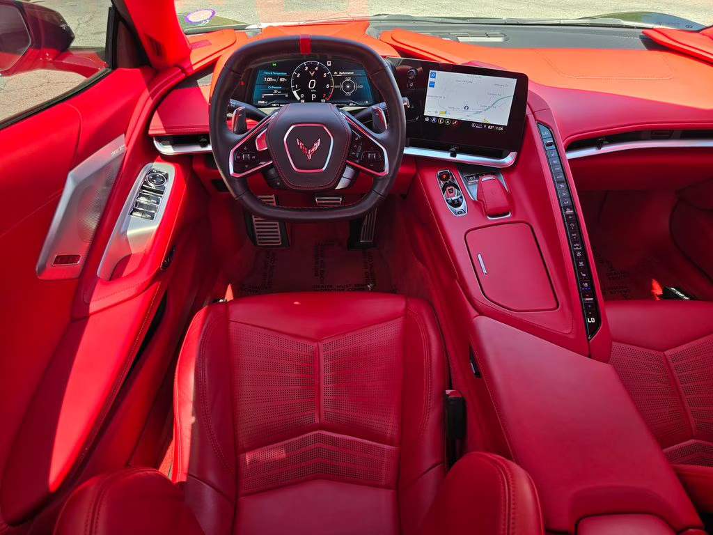 2023 Black Chevrolet Corvette Stingray RWD Convertible