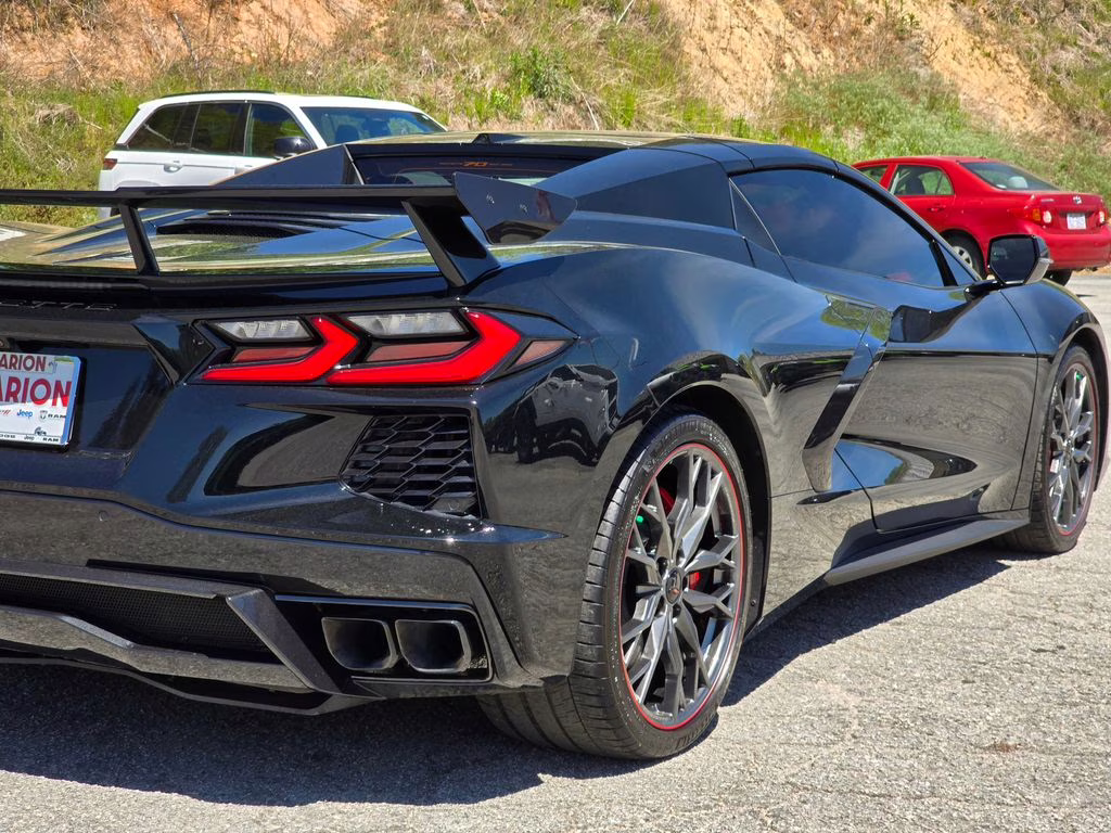 2023 Black Chevrolet Corvette Stingray RWD Convertible