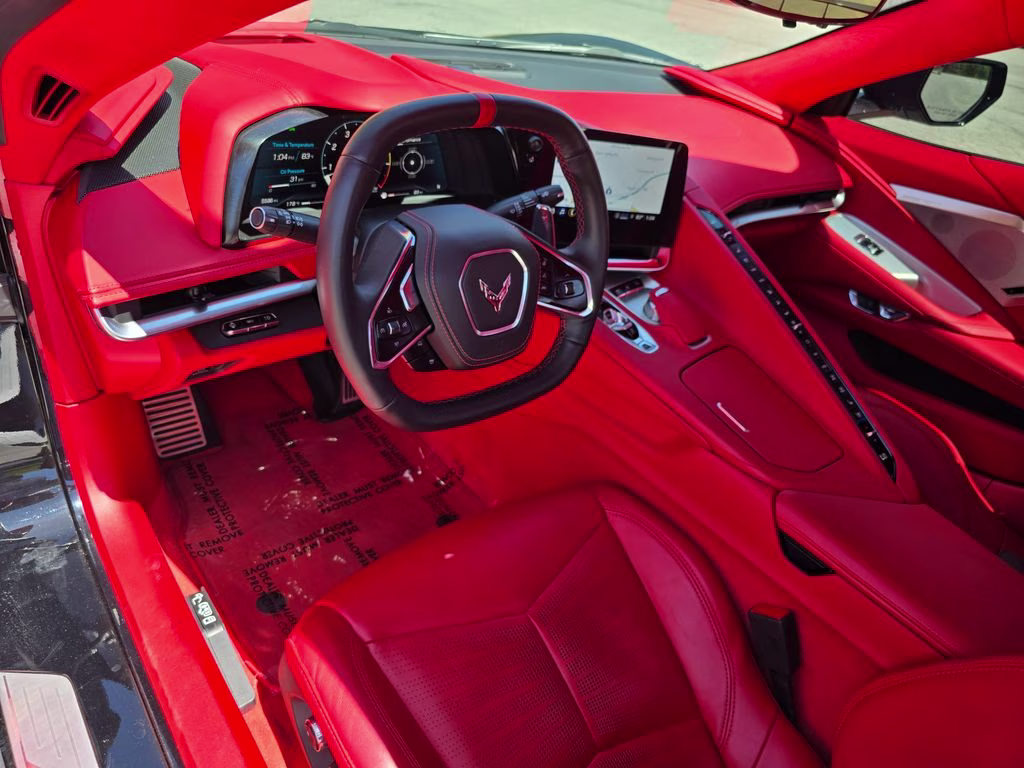 2023 Black Chevrolet Corvette Stingray RWD Convertible
