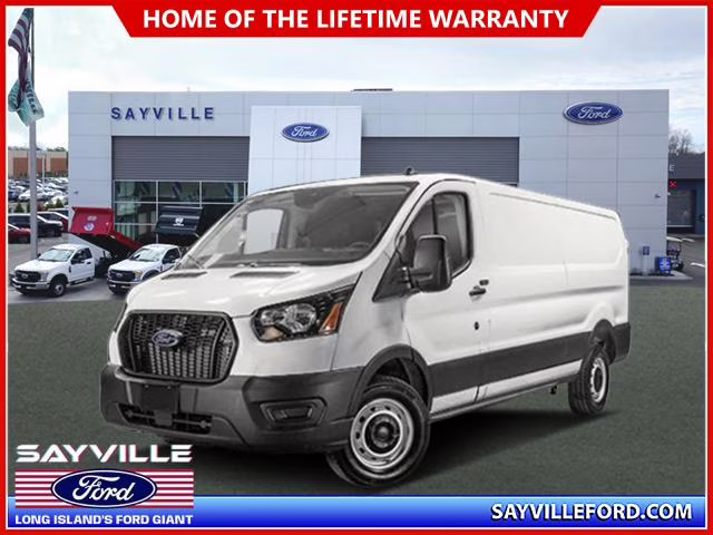 2026 Oxford White Ford Transit Cargo Van T-250 130 Low Rf 9150 GVWR RWD RWD Van