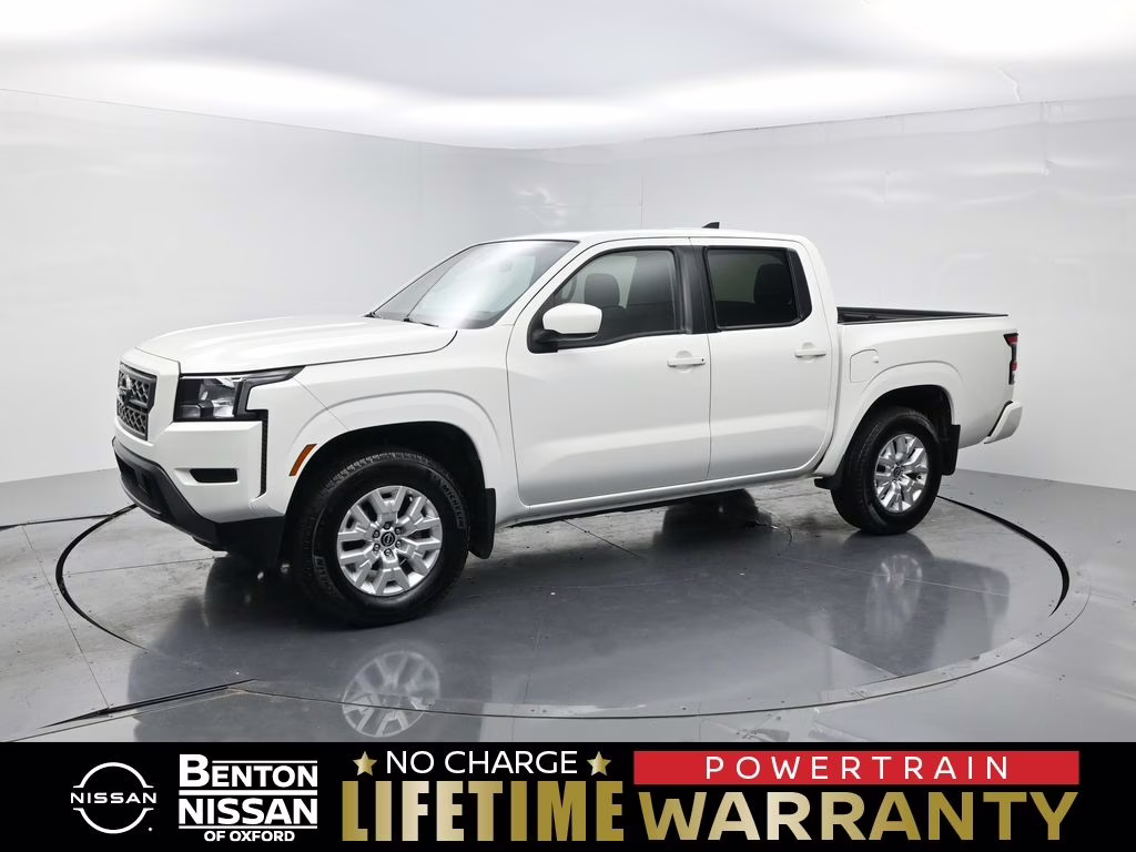 2023 Glacier White Nissan Frontier SV RWD Truck