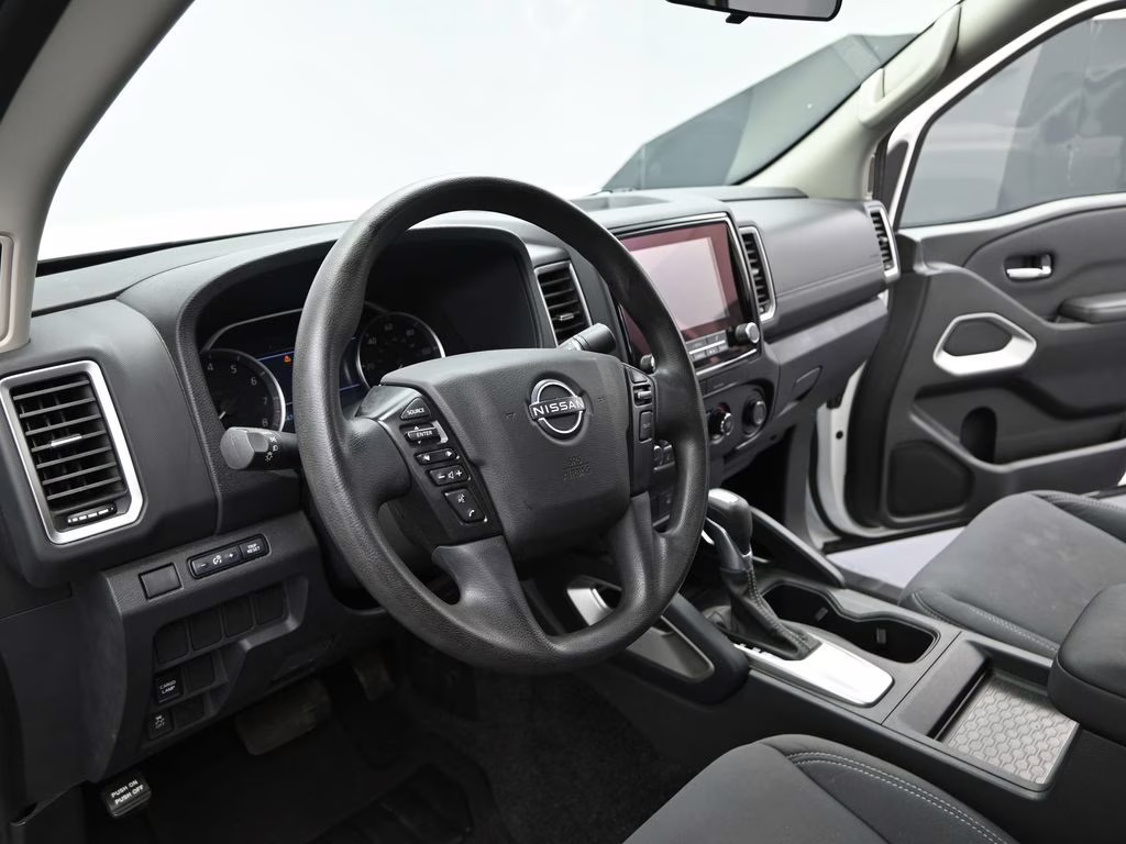 2023 Glacier White Nissan Frontier SV RWD Truck