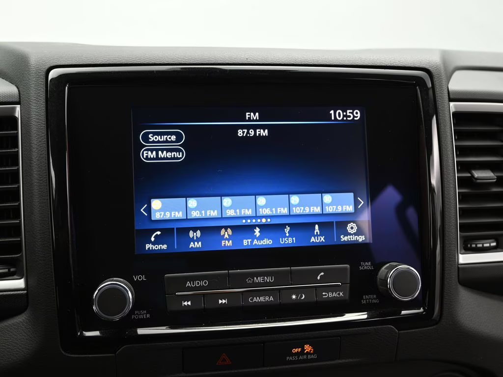 2023 Glacier White Nissan Frontier SV RWD Truck