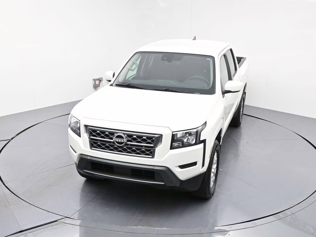 2023 Glacier White Nissan Frontier SV RWD Truck