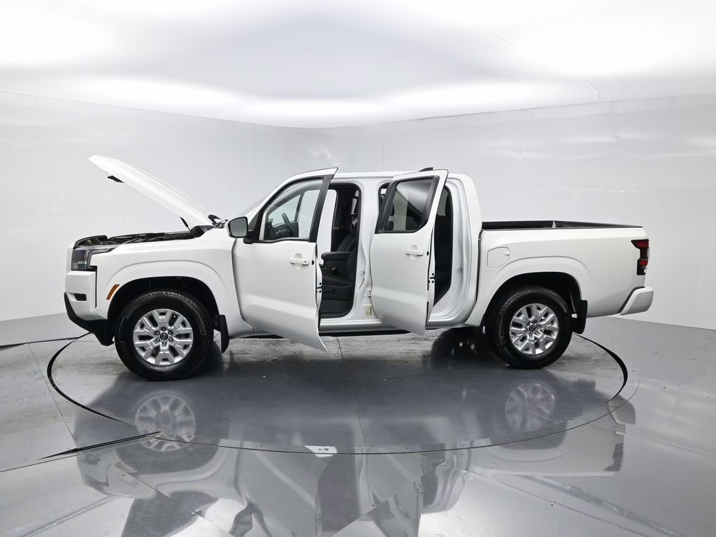 2023 Glacier White Nissan Frontier SV RWD Truck