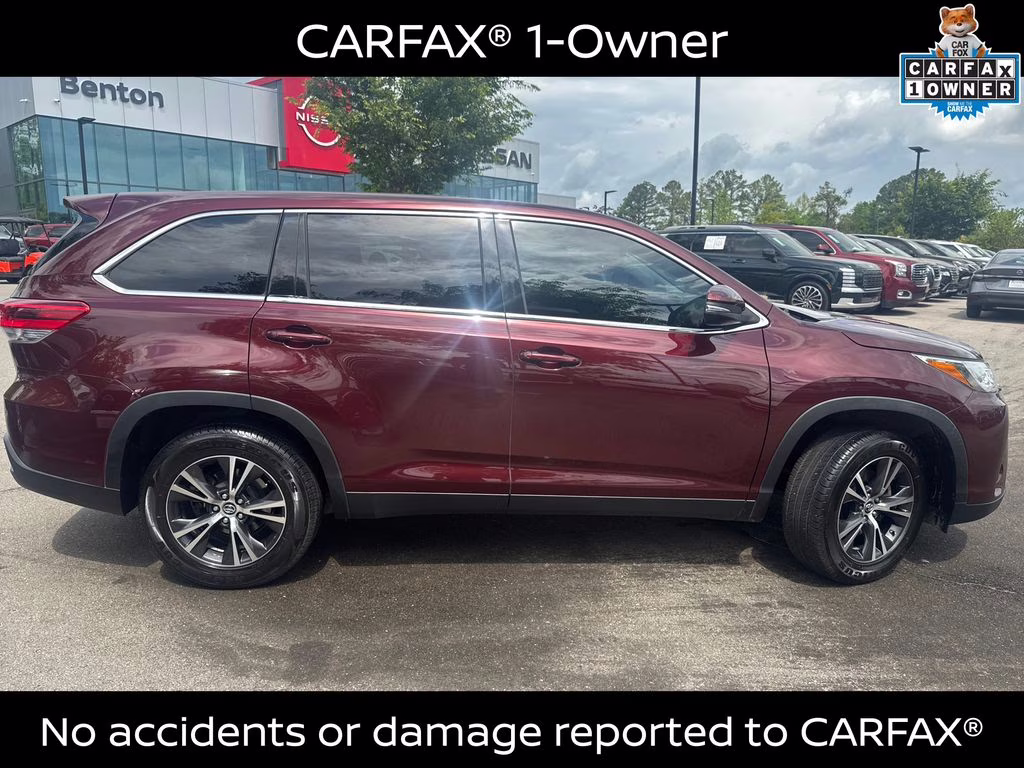 2019 Ooh La La Rouge Mica Toyota Highlander LE FWD SUV
