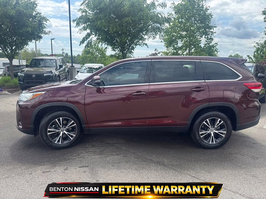 2019 Ooh La La Rouge Mica Toyota Highlander LE FWD SUV