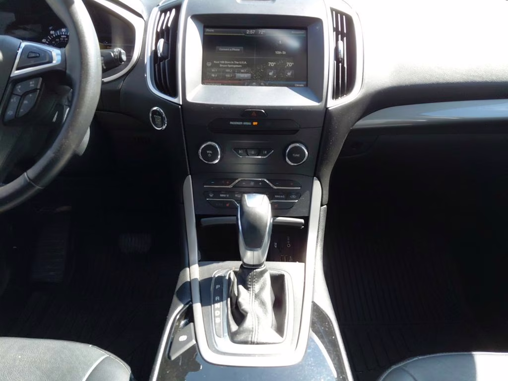 2015 Magnetic Metallic Ford Edge SEL w/Utility & Tech Package AWD SUV