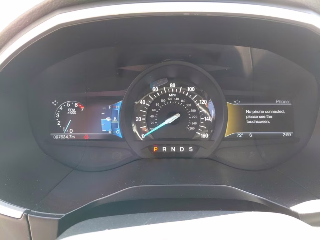 2015 Magnetic Metallic Ford Edge SEL w/Utility & Tech Package AWD SUV