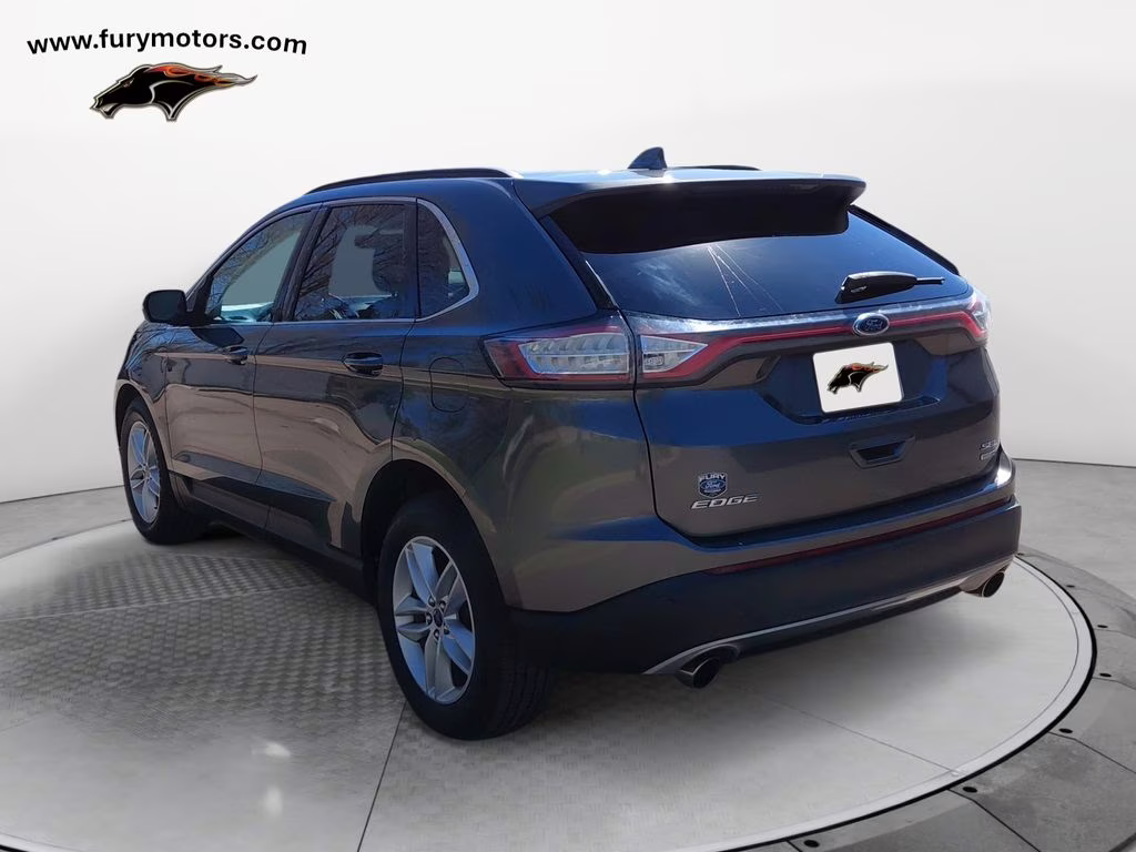 2015 Magnetic Metallic Ford Edge SEL w/Utility & Tech Package AWD SUV
