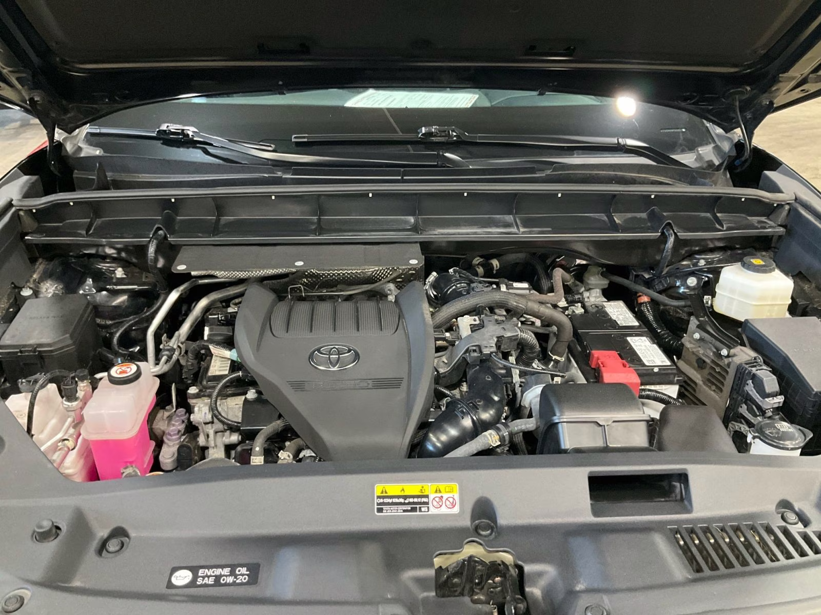 2023 Midnight Black Metallic Toyota Highlander XLE AWD SUV