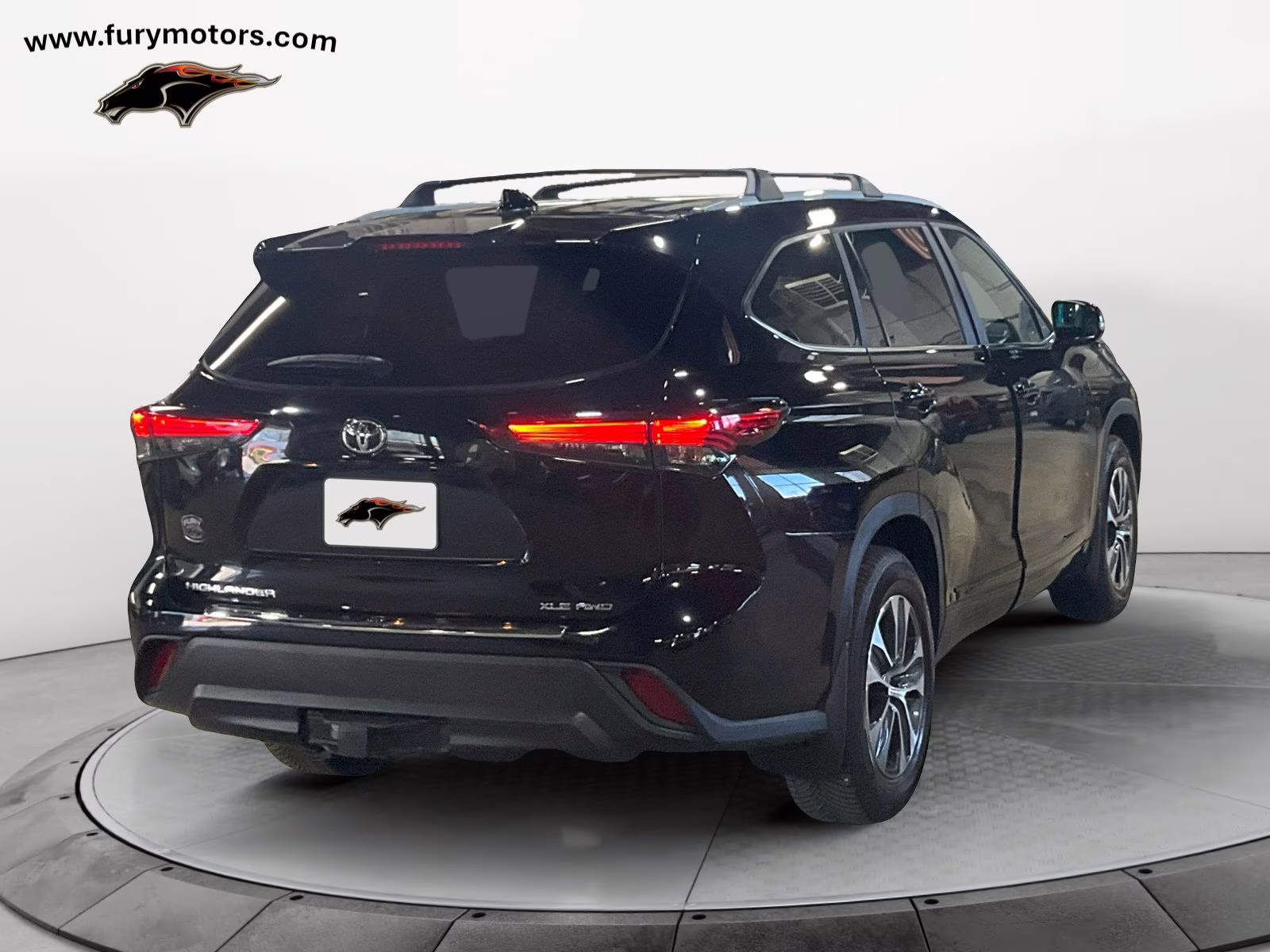 2023 Midnight Black Metallic Toyota Highlander XLE AWD SUV