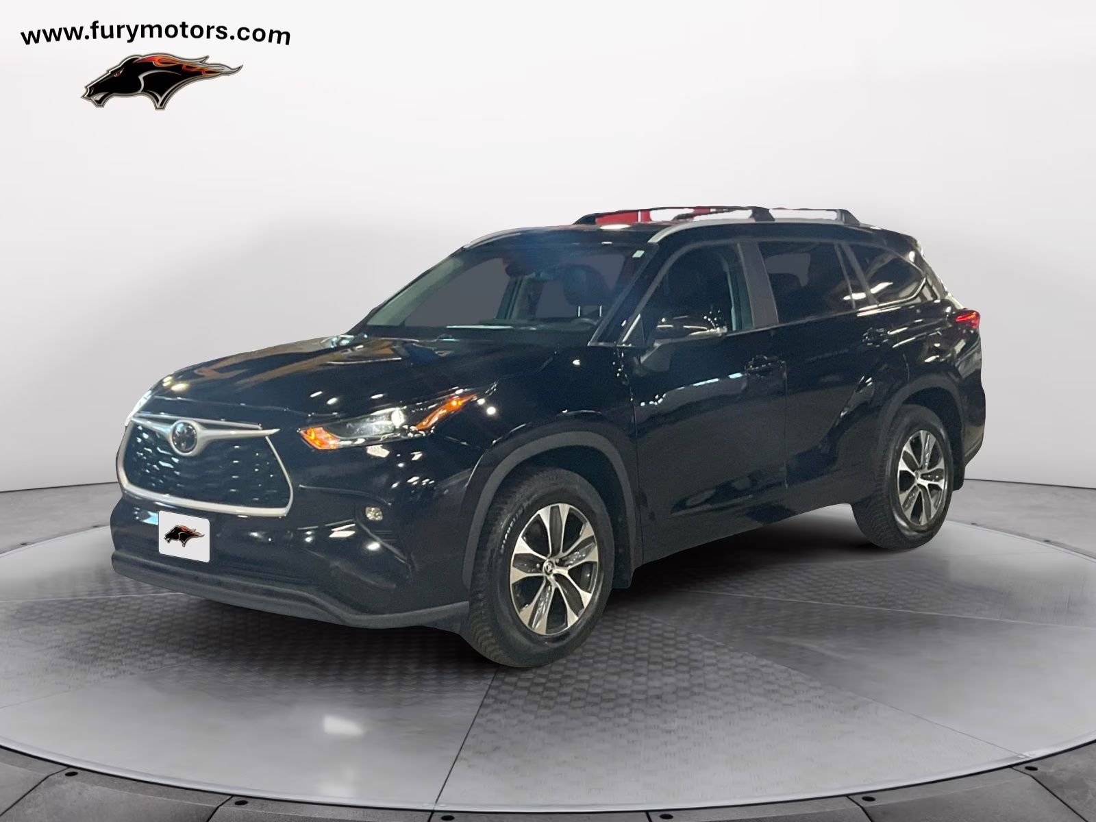 2023 Midnight Black Metallic Toyota Highlander XLE AWD SUV