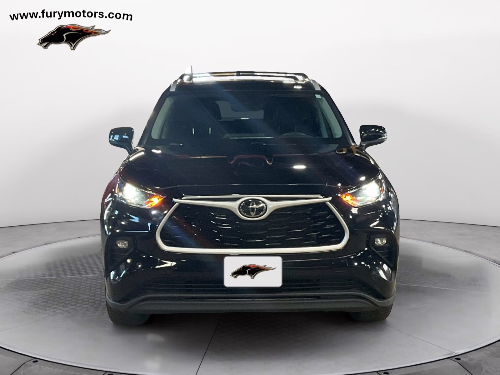 2023 Midnight Black Metallic Toyota Highlander XLE AWD SUV