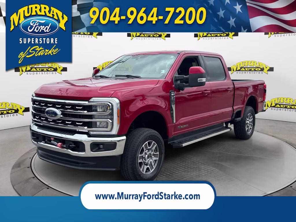 2023 Red Metallic Ford Super Duty F-250 SRW Lariat 4X4 Truck