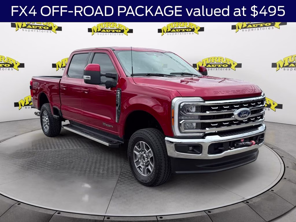2023 Red Metallic Ford Super Duty F-250 SRW Lariat 4X4 Truck