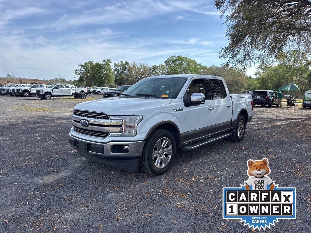 2018 Black Ford F-150 Lariat RWD Truck