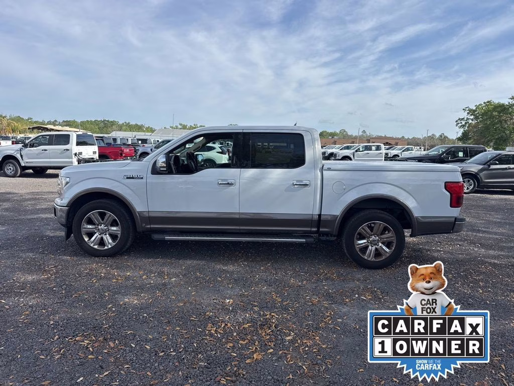 2018 Black Ford F-150 Lariat RWD Truck