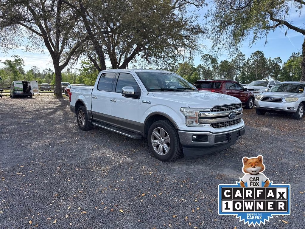 2018 Black Ford F-150 Lariat RWD Truck
