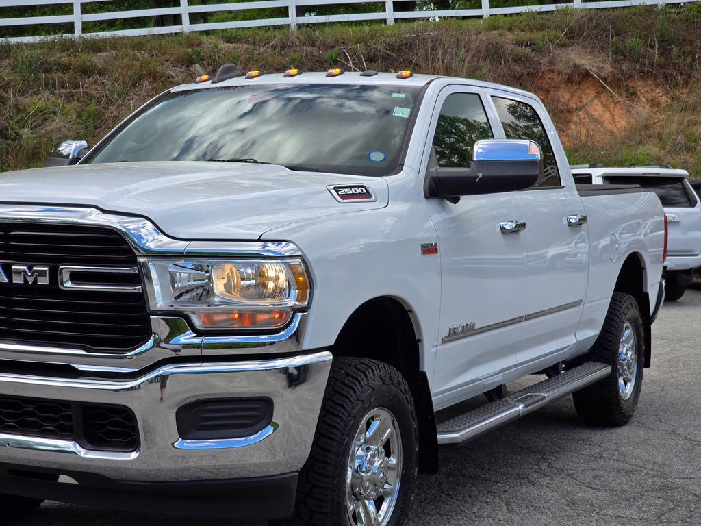 2020 Bright White Clearcoat Ram 2500 Tradesman 4X4 Truck