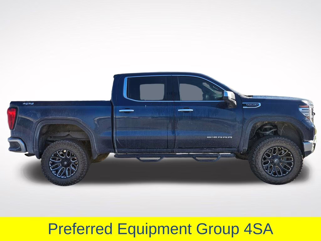 2022 Pacific Blue Metallic GMC Sierra 1500 SLT 4X4 Truck
