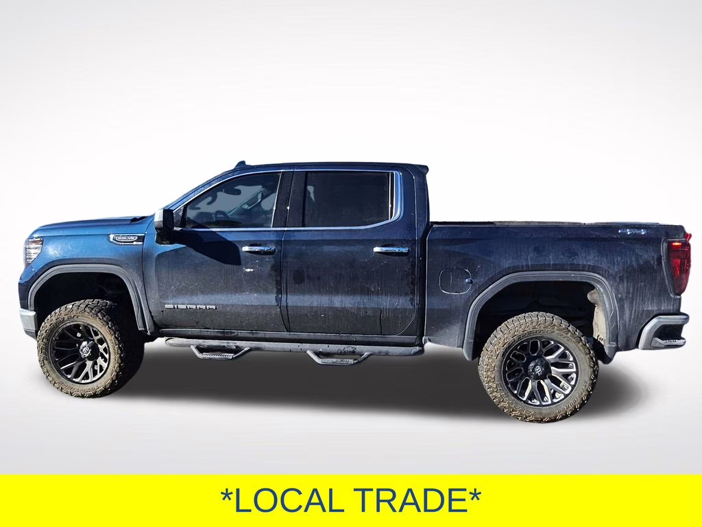 2022 Pacific Blue Metallic GMC Sierra 1500 SLT 4X4 Truck