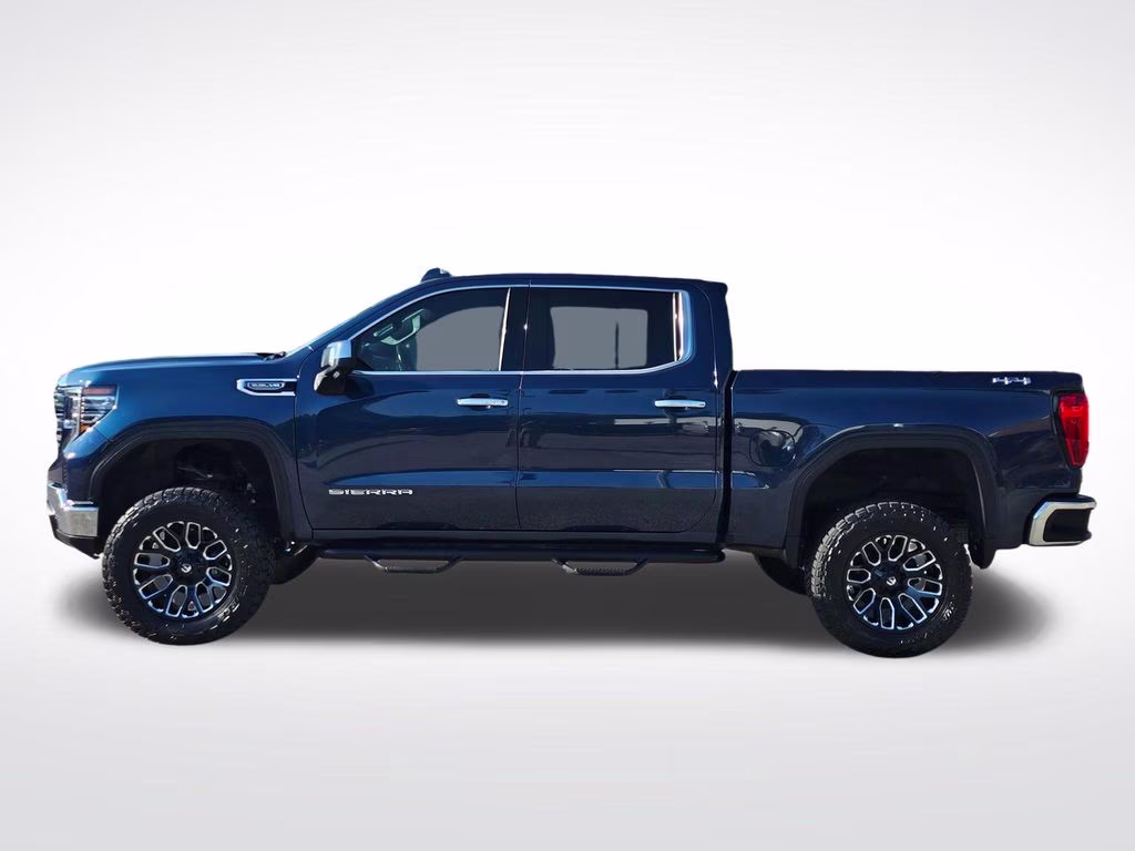 2022 Pacific Blue Metallic GMC Sierra 1500 SLT 4X4 Truck
