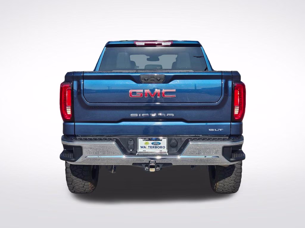 2022 Pacific Blue Metallic GMC Sierra 1500 SLT 4X4 Truck