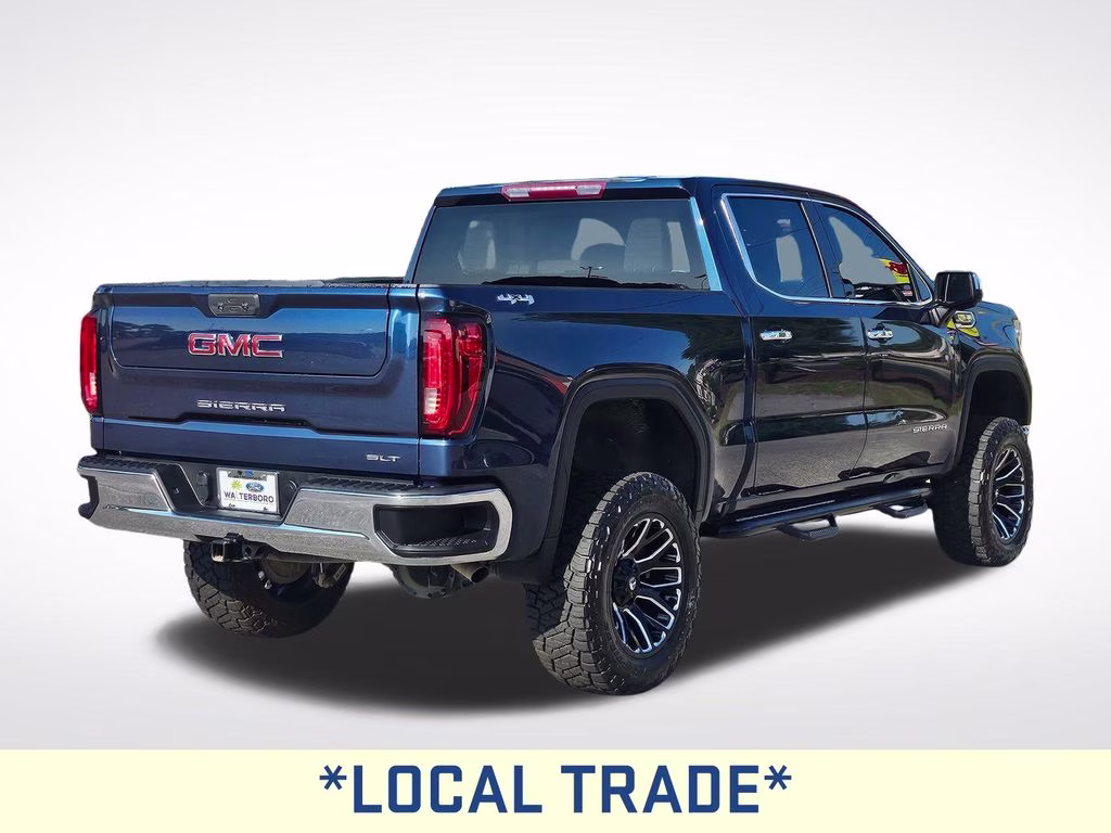2022 Pacific Blue Metallic GMC Sierra 1500 SLT 4X4 Truck