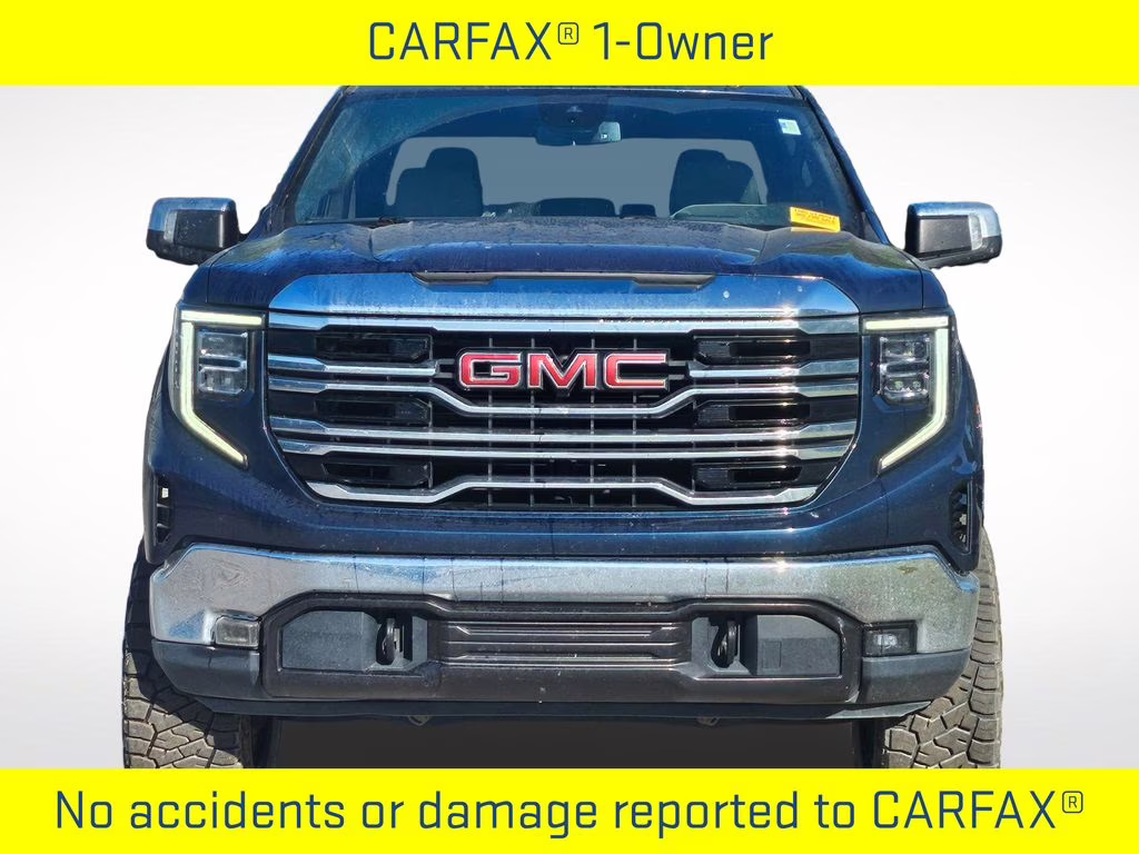 2022 Pacific Blue Metallic GMC Sierra 1500 SLT 4X4 Truck