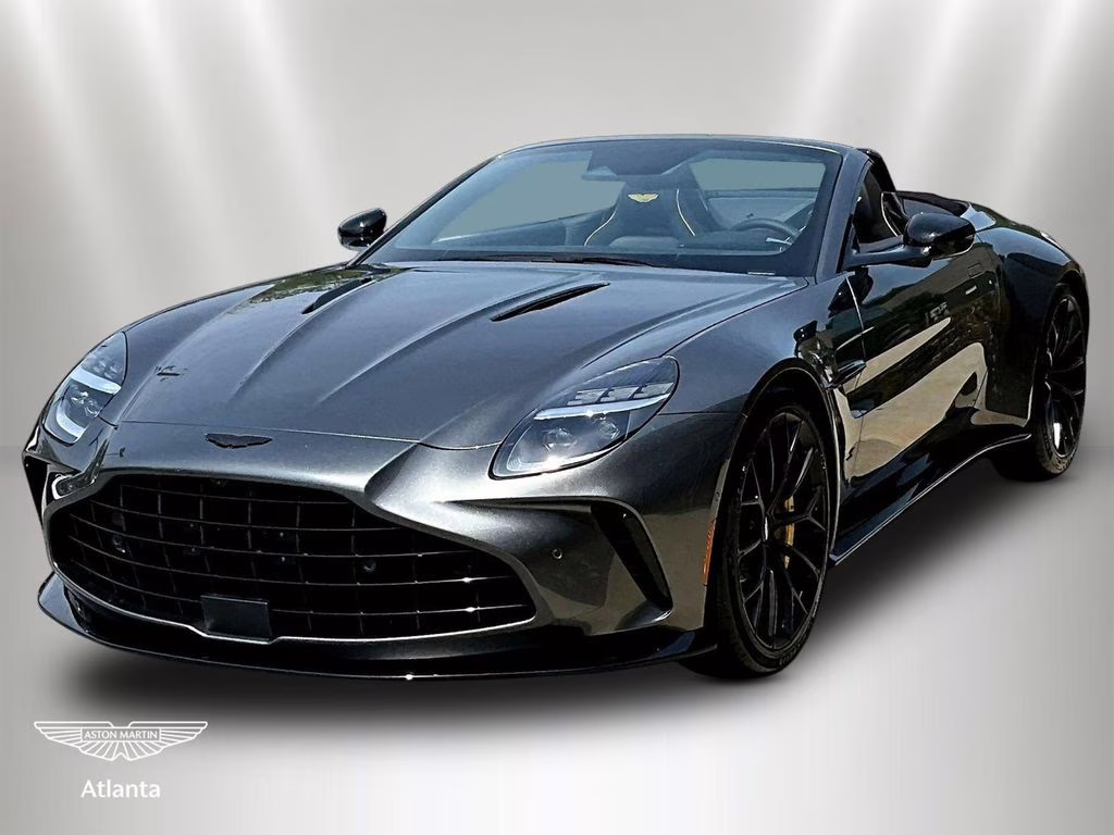 2026 Magnetic Silver Aston Martin Vantage S Roadster RWD Convertible