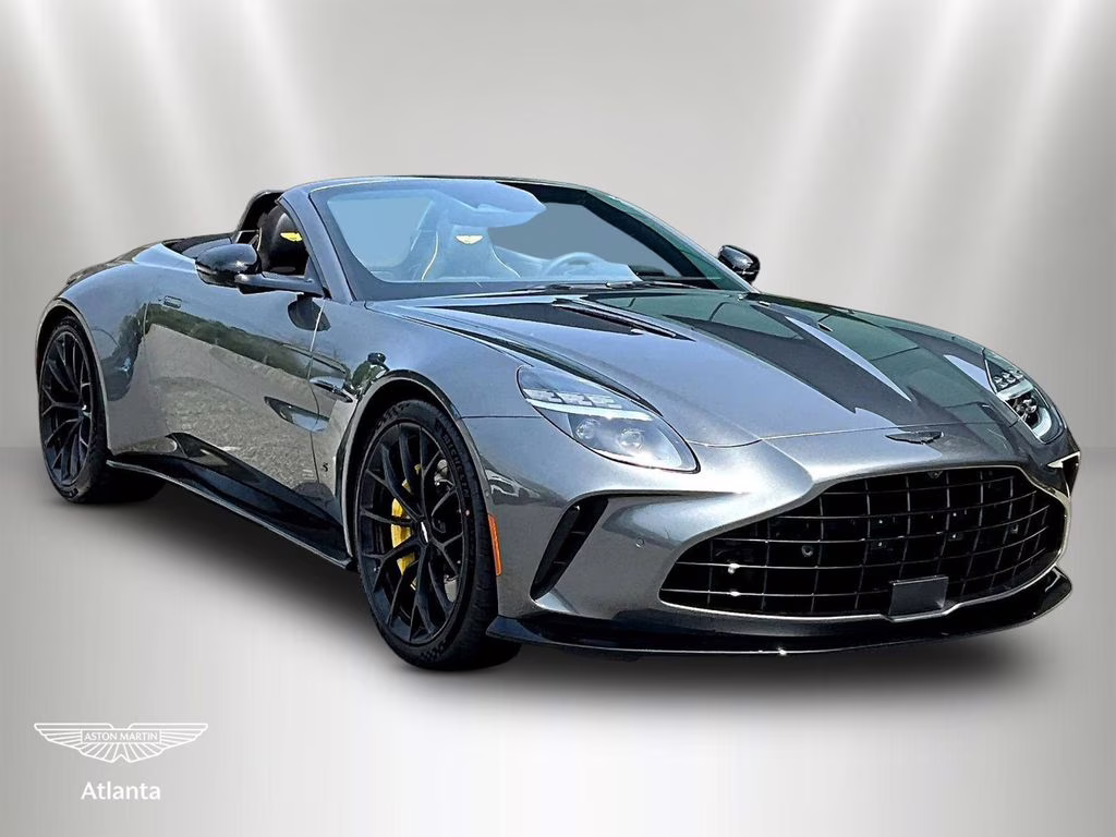 2026 Magnetic Silver Aston Martin Vantage S Roadster RWD Convertible