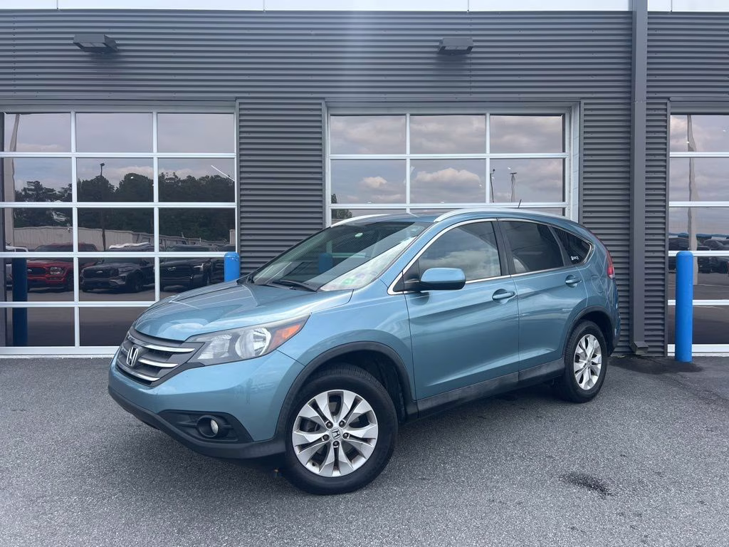 2014 Mountain Air Metallic Honda CR-V EX-L FWD SUV