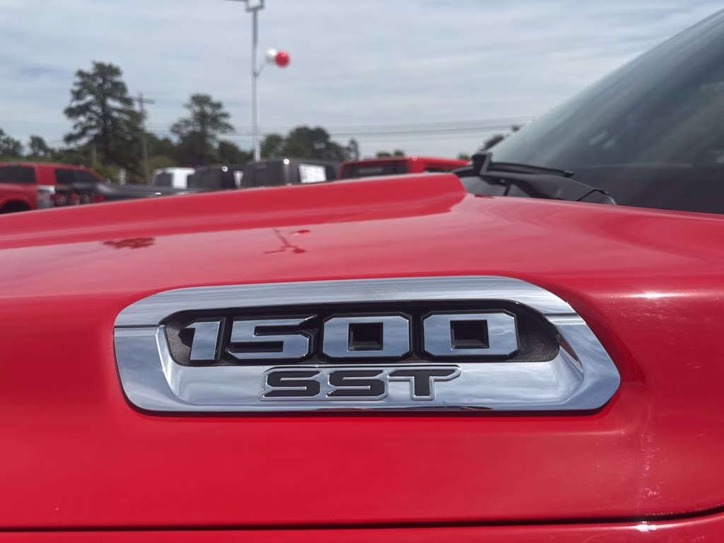 2025 Flame Red Clearcoat Ram 1500 Big Horn 4X4 Truck