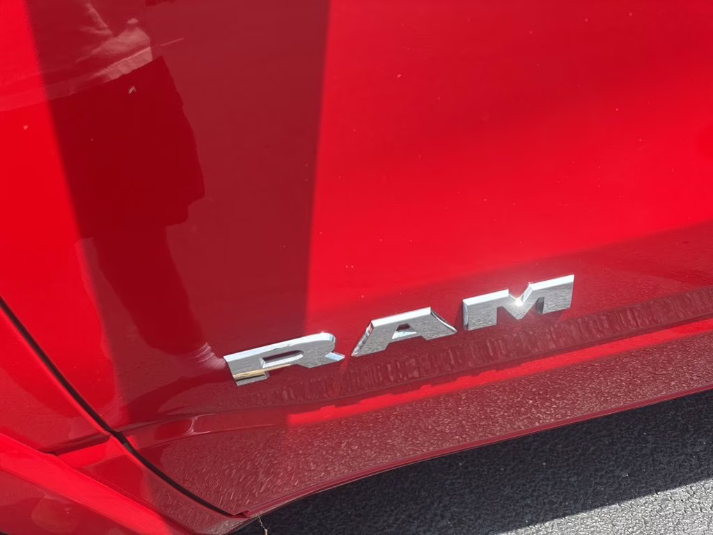 2025 Flame Red Clearcoat Ram 1500 Big Horn 4X4 Truck