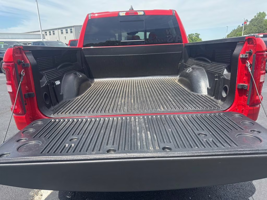 2025 Flame Red Clearcoat Ram 1500 Big Horn 4X4 Truck