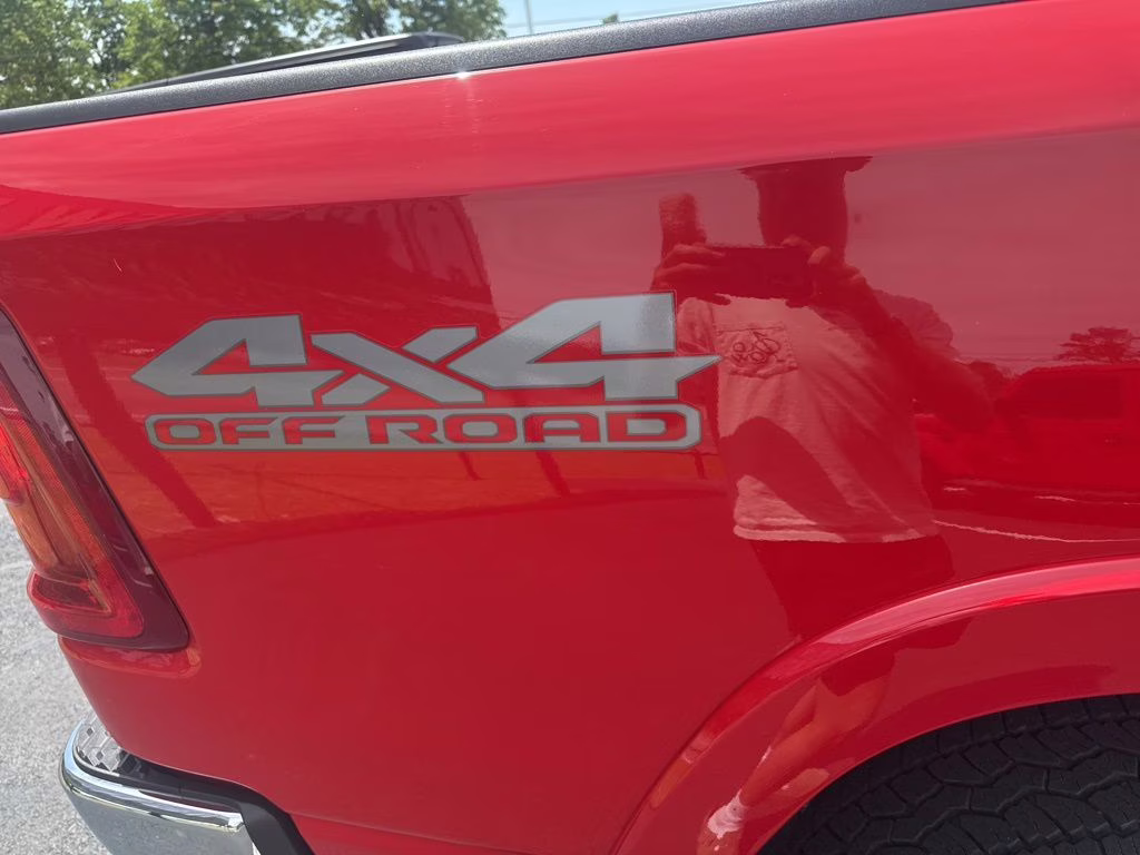 2025 Flame Red Clearcoat Ram 1500 Big Horn 4X4 Truck
