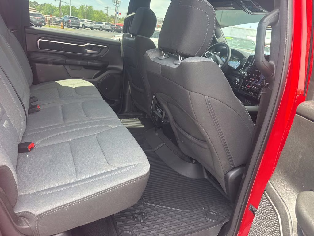 2025 Flame Red Clearcoat Ram 1500 Big Horn 4X4 Truck