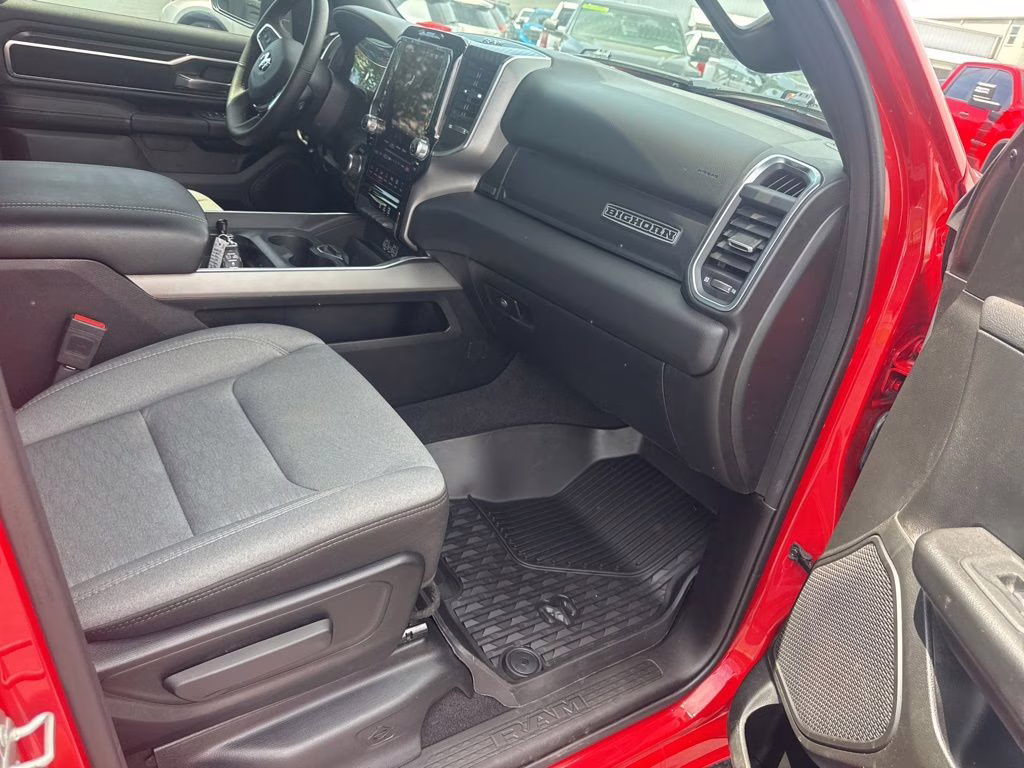 2025 Flame Red Clearcoat Ram 1500 Big Horn 4X4 Truck