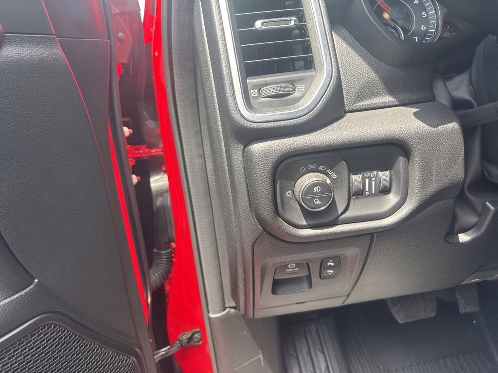 2025 Flame Red Clearcoat Ram 1500 Big Horn 4X4 Truck