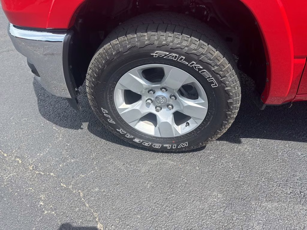 2025 Flame Red Clearcoat Ram 1500 Big Horn 4X4 Truck
