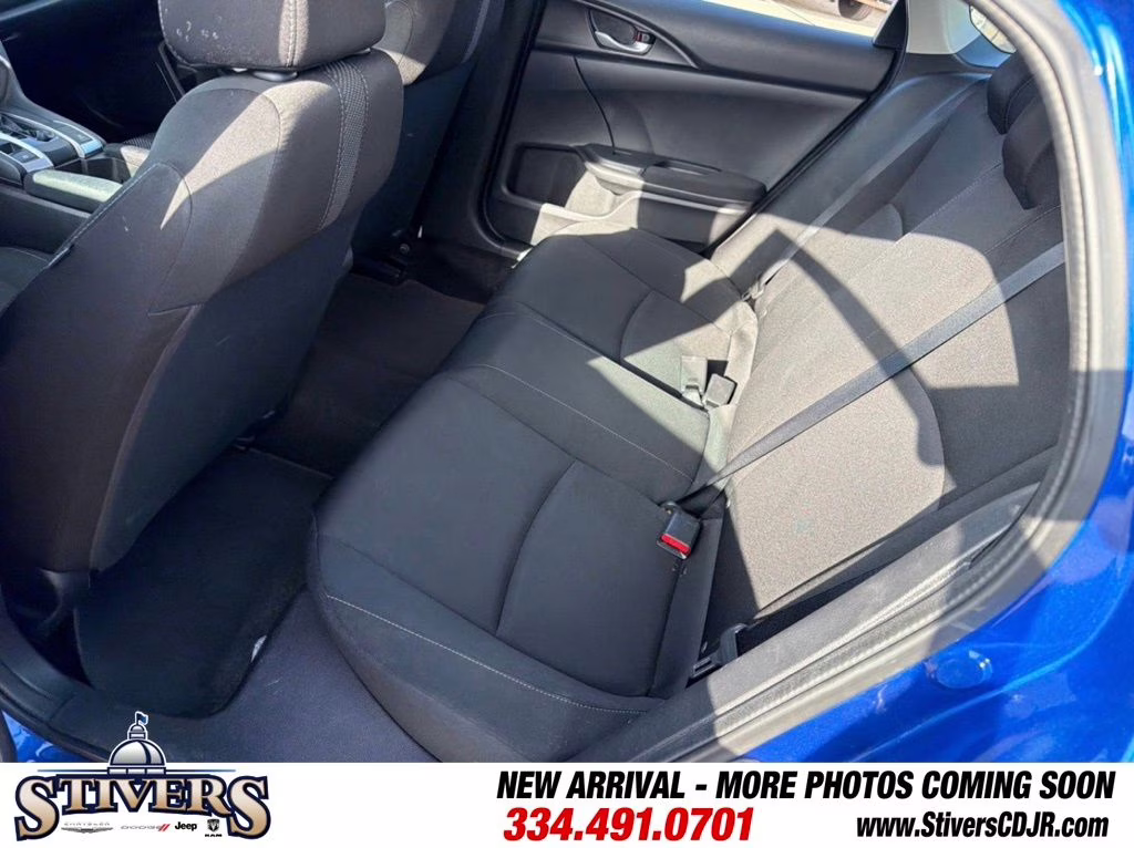 2017 Aegean Blue Metallic Honda Civic LX FWD Sedan