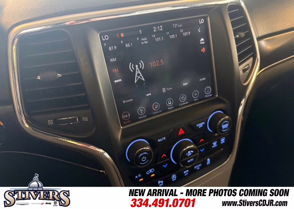 2018 Granite Crystal Metallic Clearcoat Jeep Grand Cherokee Limited RWD SUV