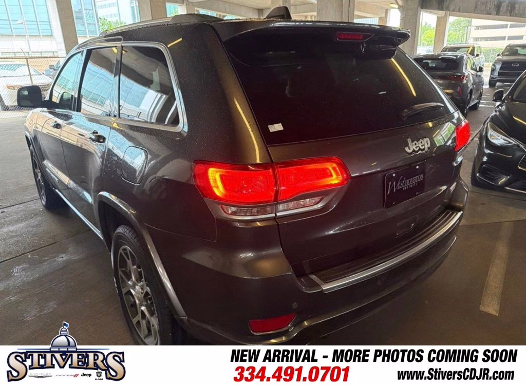 2018 Granite Crystal Metallic Clearcoat Jeep Grand Cherokee Limited RWD SUV