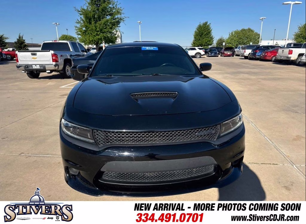 2022 Pitch Black Clearcoat Dodge Charger R/T RWD Sedan