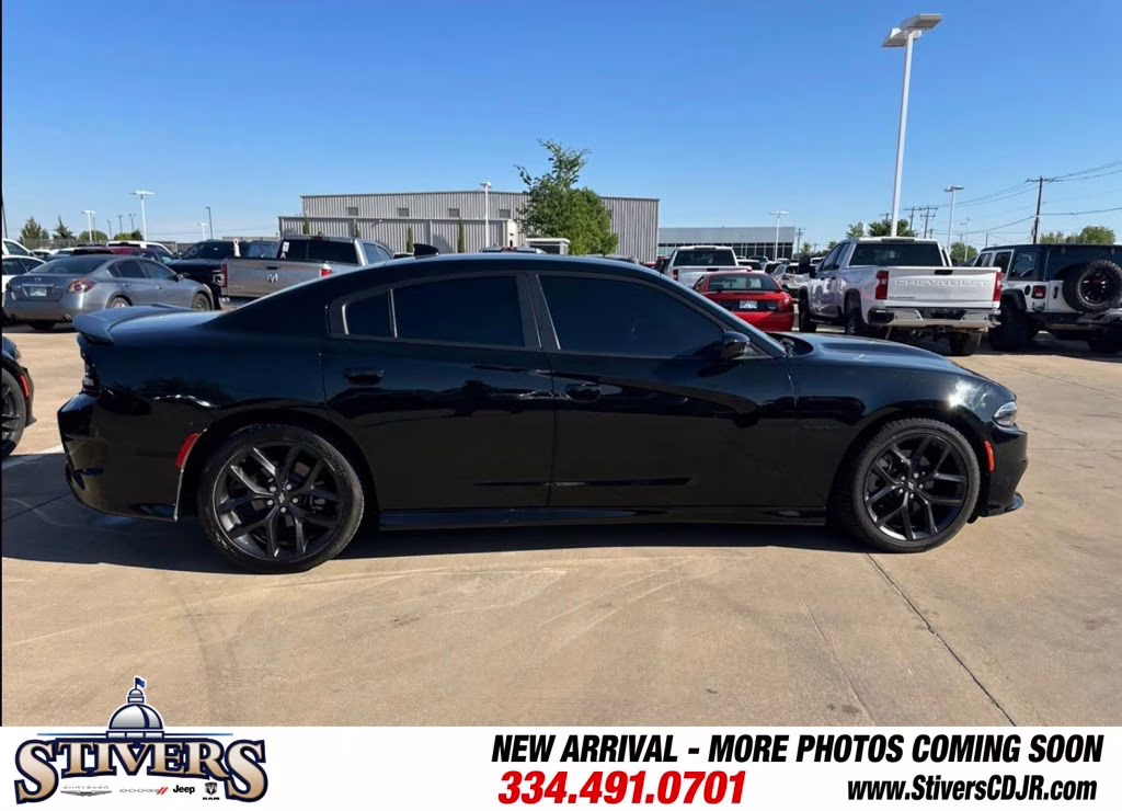 2022 Pitch Black Clearcoat Dodge Charger R/T RWD Sedan