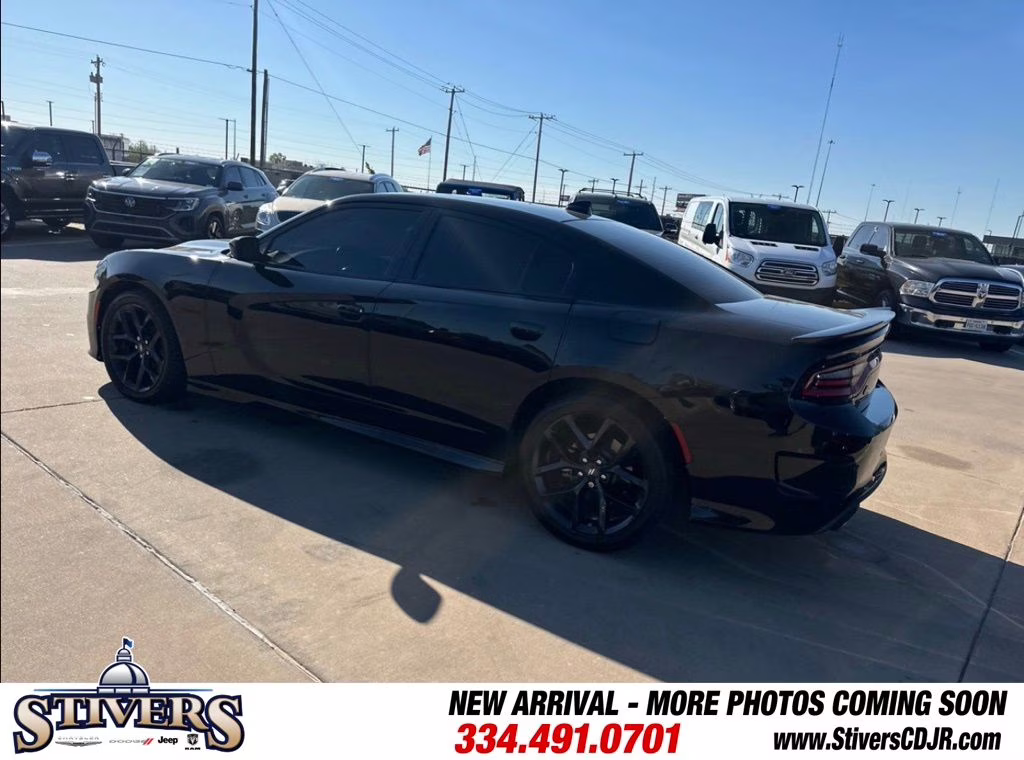 2022 Pitch Black Clearcoat Dodge Charger R/T RWD Sedan